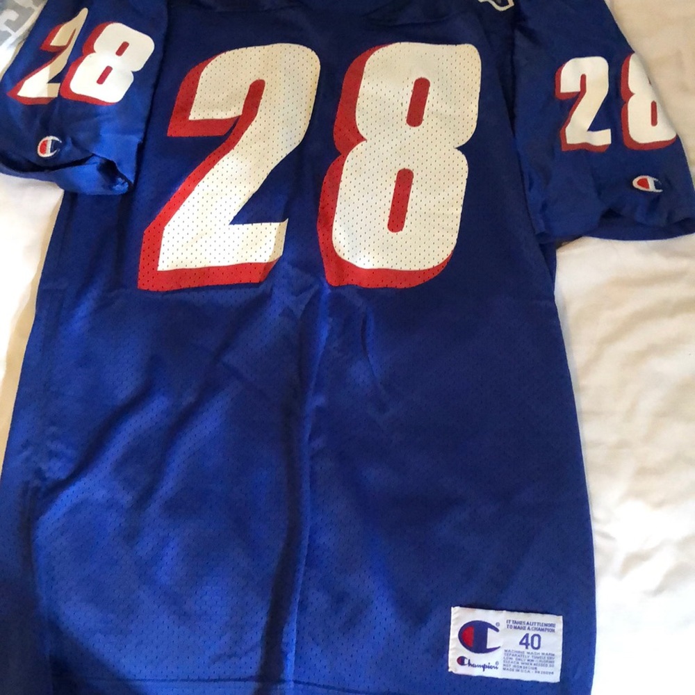Curtis Martin champion jersey size 40